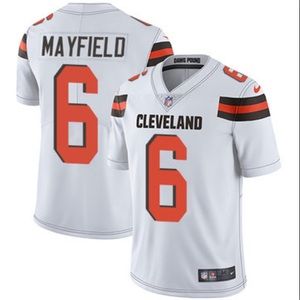 Baker Mayfield White Youth NFL Vapor Untouchable Limited Jersey